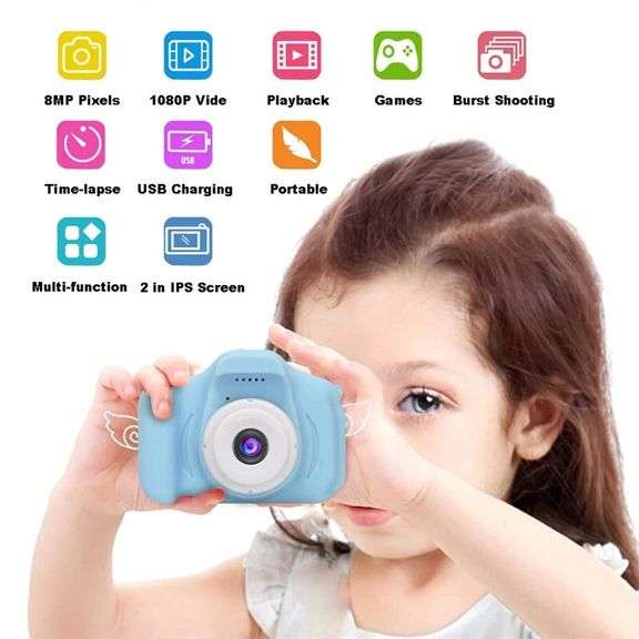 8M 1080P 4X Zoom Mini Digital Camera 2 inch Screen