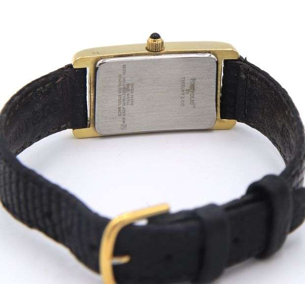 Tiffany & Co Portilio Rectangler Watch