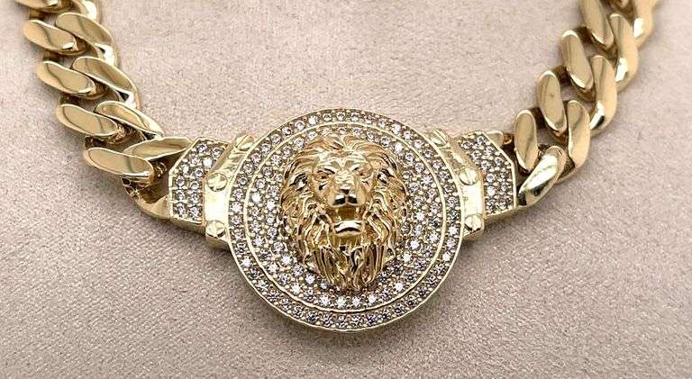 14K GOLD MIAMI CUBAN CHAIN NECKLACE