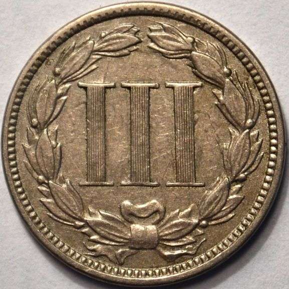 1868 3 Cent Nickel