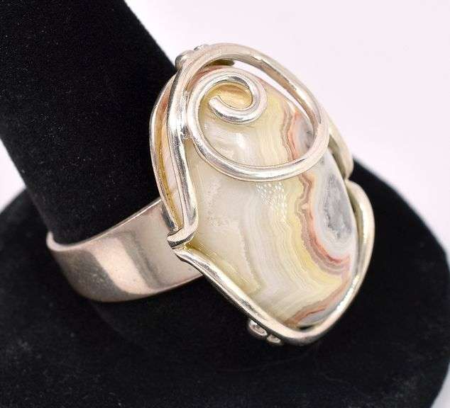 Colorful Gem Ring In Sterling Silver