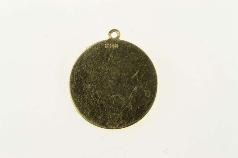 14K Yellow Gold Capricorn Astrology Zodiac Sign Symbol Charm/Pendant