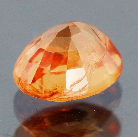 Tremendous 1.10ct unheated blood orange Sapphire