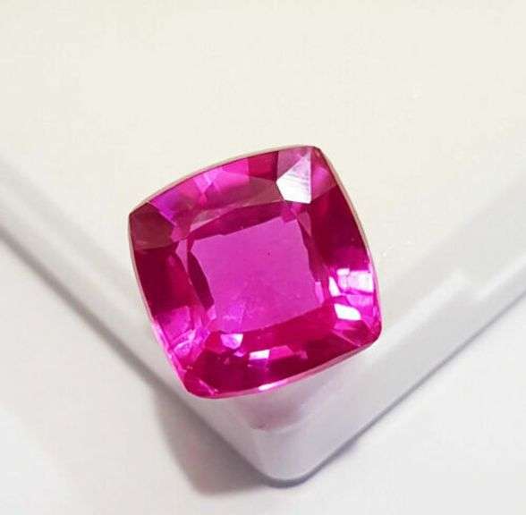 9.50 Carat Cushion Cut Natural Pink Sapphire Gemstone