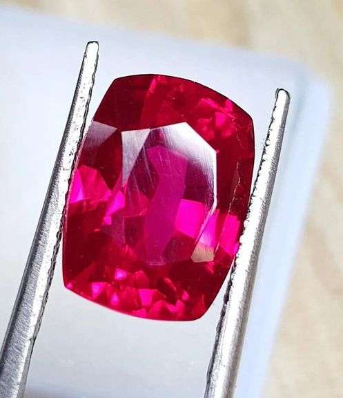 9.00 Carat Cushion Cut Natural Ruby