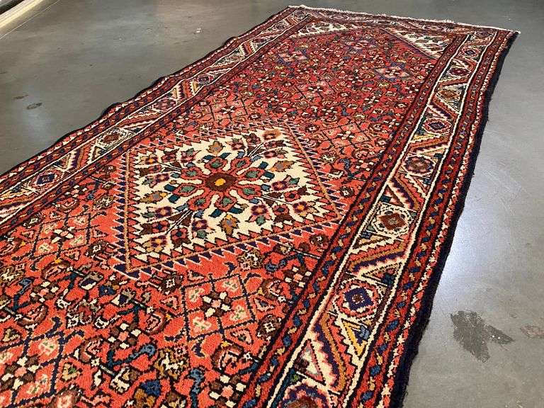 Magnificent Persian Hamedan Runner 3.5x10.1