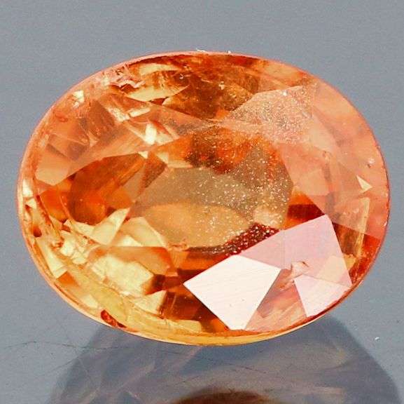 Tremendous 1.10ct unheated blood orange Sapphire