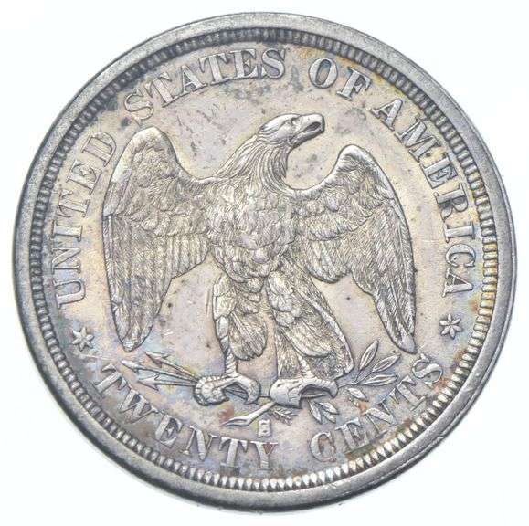 1875-S Seated Liberty Twenty Cent-Piece
