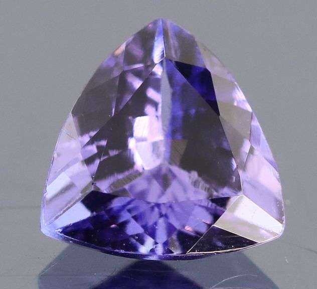Awesome 1.35ct trillion cut Tanzanite