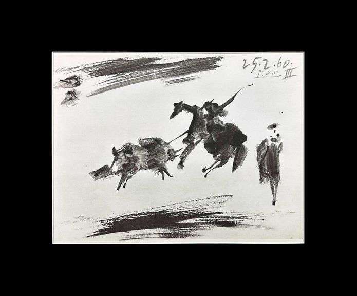 Picasso Matted Art Print