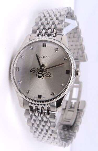 Gucci 36mm G_Timeless Bee Bracelet Watch