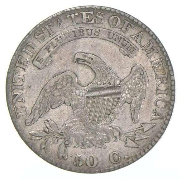 1823 Capped Bust Half Dollar 108