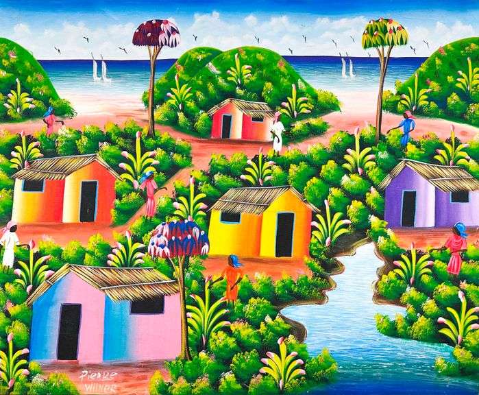 Pierre Wilner Oriignal Oil on canvas