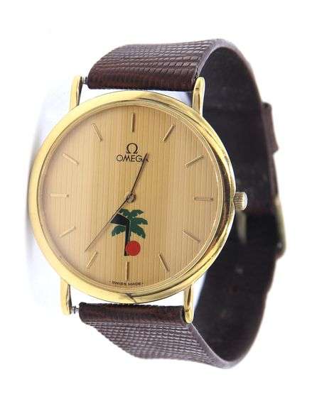 Omega De Ville Quartz Golf Club Dial Watch