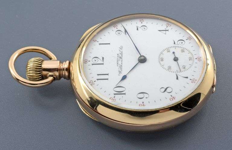 Rare 1897 Waltham 21j GF Pocket Watch