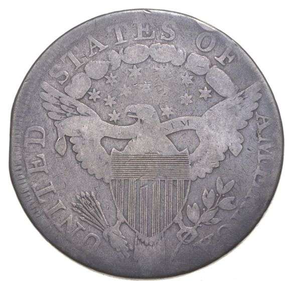 1798 Draped Bust Dollar B-15 - BB-112 Pt 9 - 4 Lines