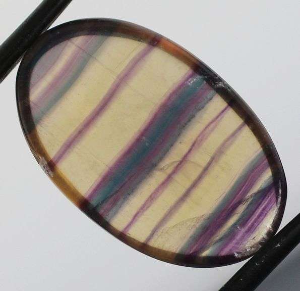 Collectors 25.05ct untreated banded Fluorite