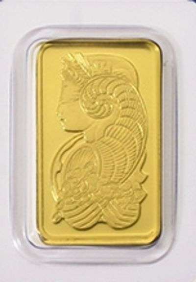 5.0 Gram Gold Bar (.9999 Fine Gold)