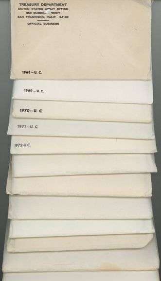 12 Different US Mint Sets: 1968-1979