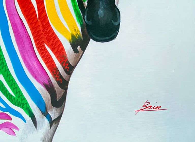 UNIQUE AND BEAUTIFUL PAINTING ON CANVAS