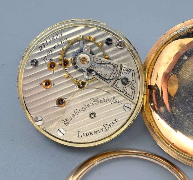 Nice 1911 Illinois (Washington Watch) 17j GF Pocket Watch