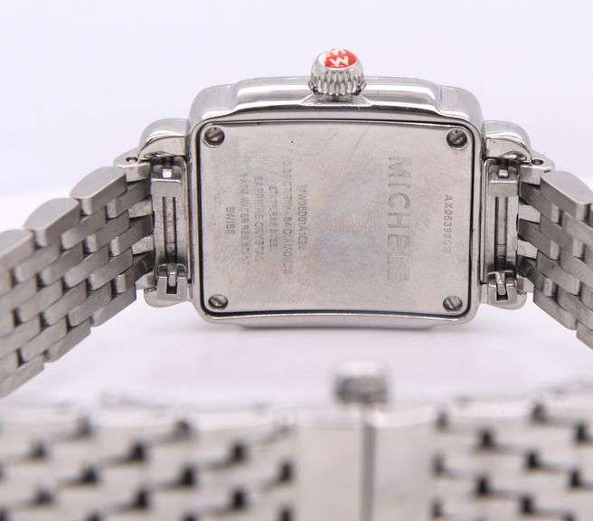 Michele Deco Diamond Mother of Pearl Watch