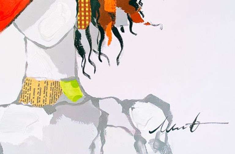 UNIQUE AND BEAUTIFUL PAINTING ON CANVAS