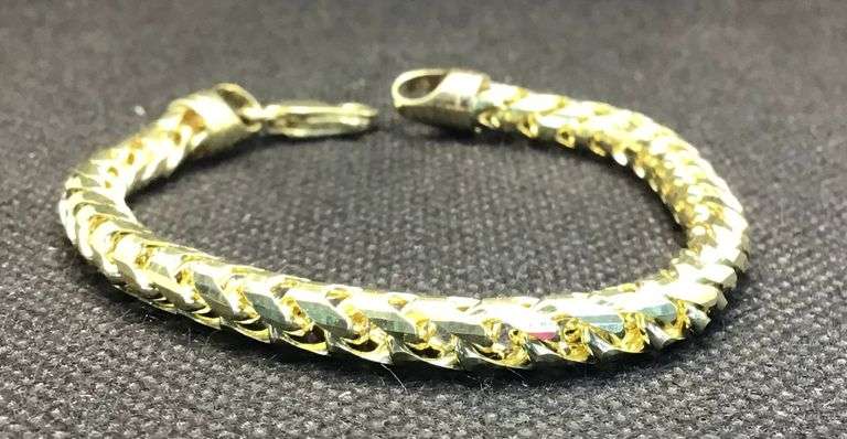 ELEGANT AND TIMELESS 14K YELLOW GOLD SPIRAL BRACELET