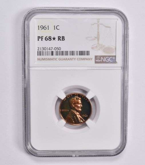 PF68* STAR RB 1961 Lincoln Memorial Cent NGC INSANE Coin