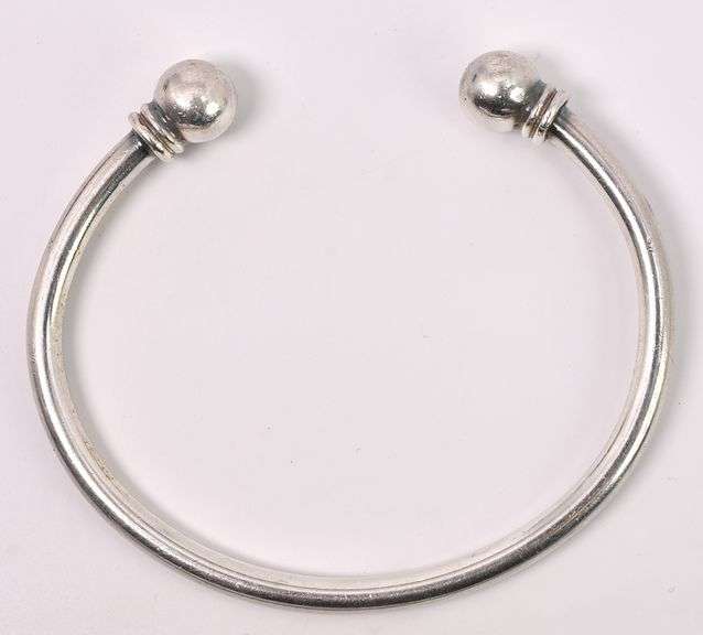 Cuff Bracelet In Sterling Silver