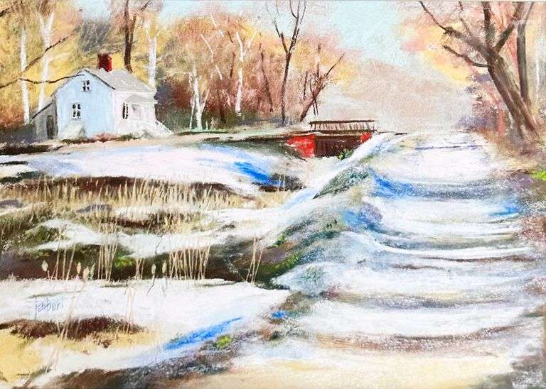 Robert Talbert Pastel Framed