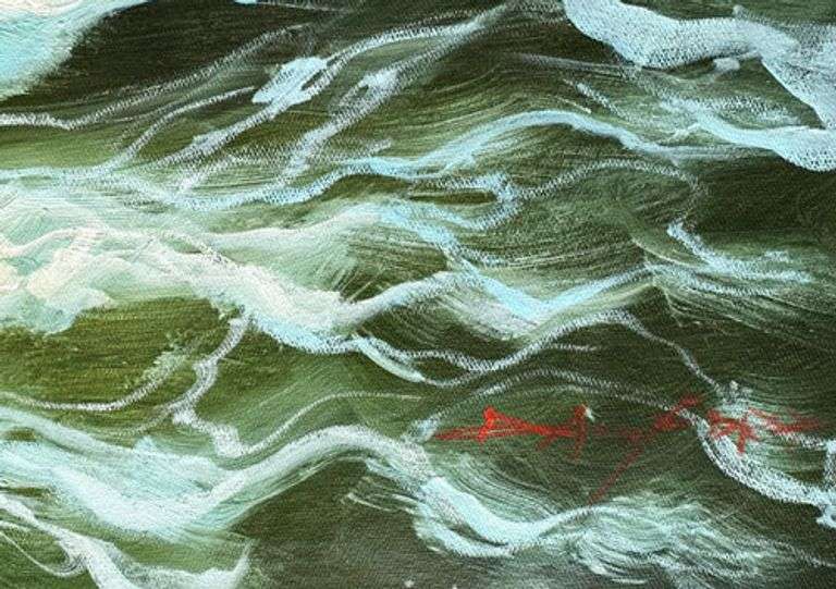 UNUQUE BEAUTIFUL PAINTING ON CANVAS