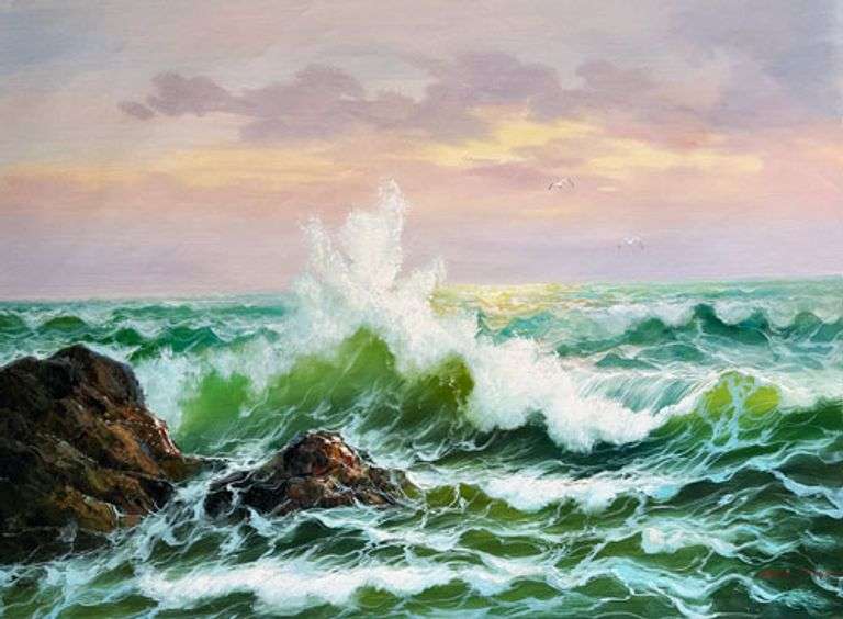 UNUQUE BEAUTIFUL PAINTING ON CANVAS