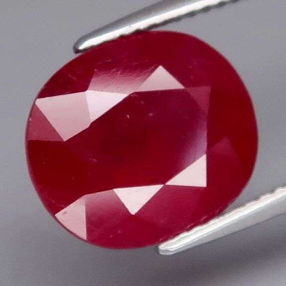 Rich blood red 6.85ct Ruby from Mozambique