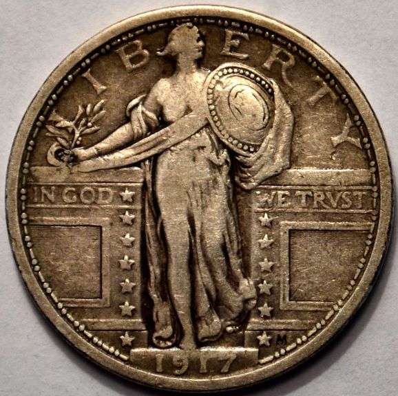 1917 Standing Liberty Quarter Type 1