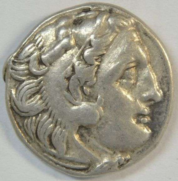 Scarce Kingdom of Macedon Alexander the Great Silver Drachm, 336-323 BC
