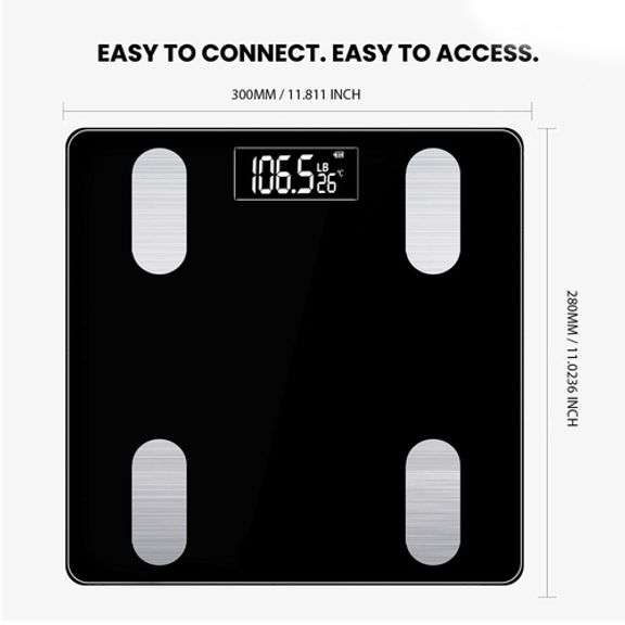 Smart Digital Bathroom Weighing Scale