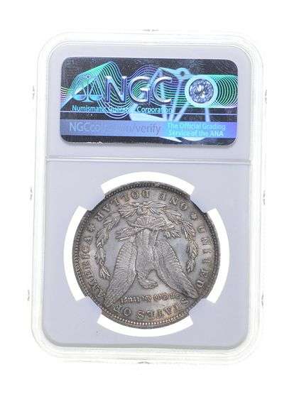MS63 1888 Morgan Silver Dollar - Graded NGC Beautiful Tone