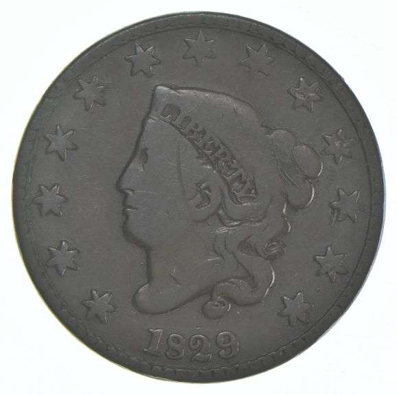 1829 Matron Head Large Cent