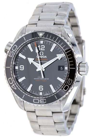 Omega Seamaster Planet Ocean, 43.5mm, Stainless W/ Box & Papers