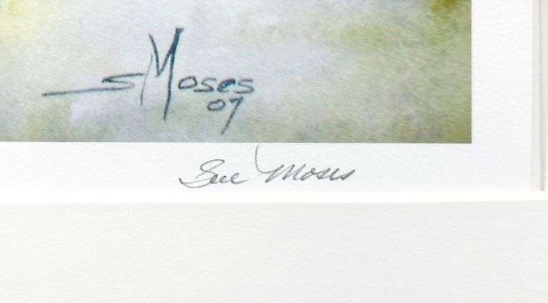 Sue Moses Matted Art Print