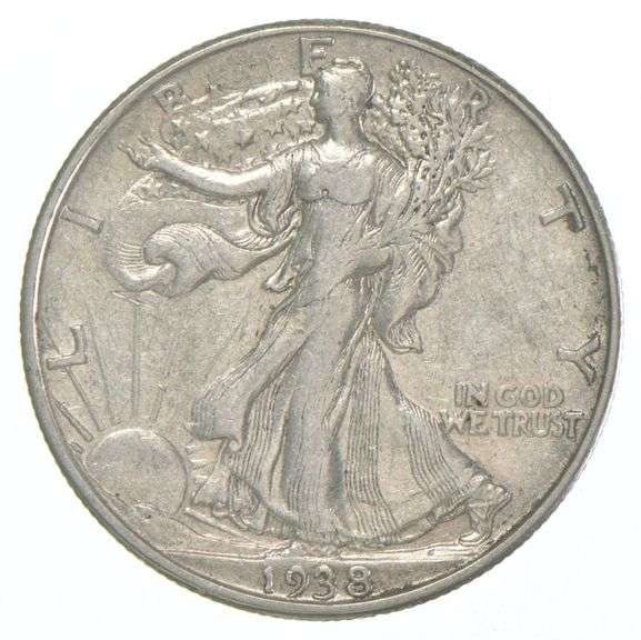 1938-D Walking Liberty Half Dollar
