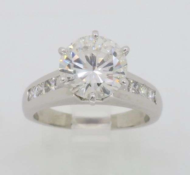 2.58CTW Diamond Ring in Platinum