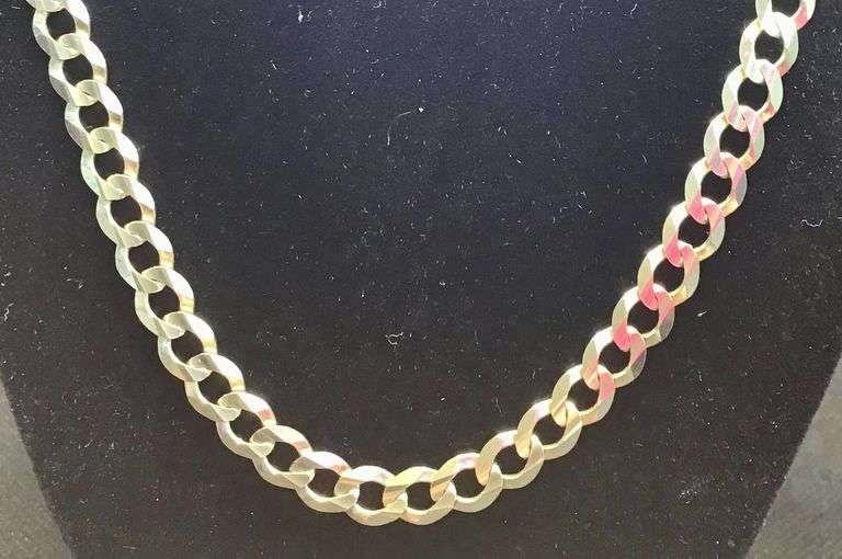 CLASSIC 14K YELLOW GOLD CUBAN CHAIN LINK NECKLACE