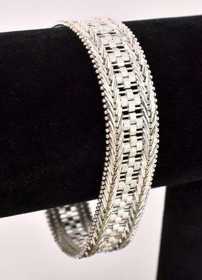 Imperial Link Chain Bracelet In Sterling Silver
