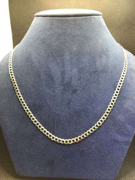 CLASSIC AND ELEGANT 14K YELLOW GOLD CUBAN LINK CHAIN NECKLACE