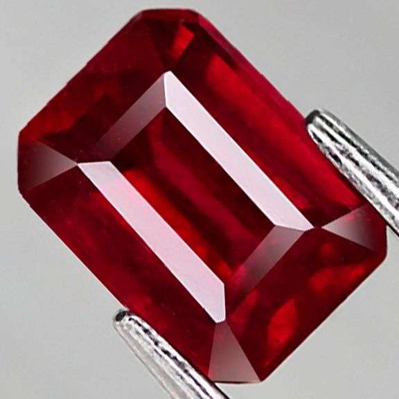 Eye catching 1.28ct rich blood red Ruby