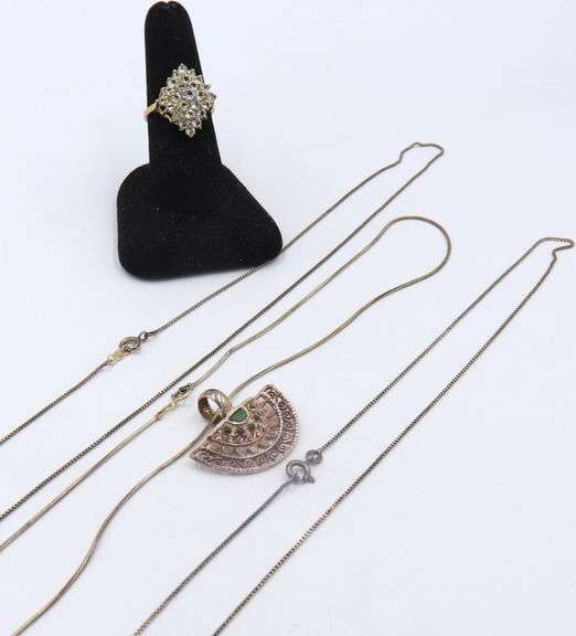 Group Lot of Vintage 925 Sterling Silver Jewelry