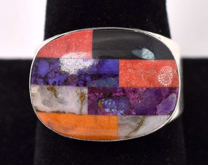 Multi-Stone Ring In Sterling silver