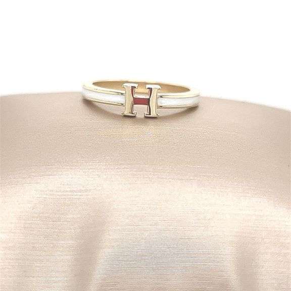 14K YELLOW GOLD HERMES RING
